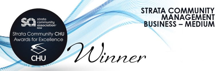 Winners of the Strata Community Management Business – Medium Award