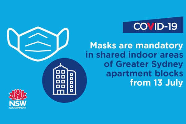 Masks are now Mandatory in Shared Indoor Areas